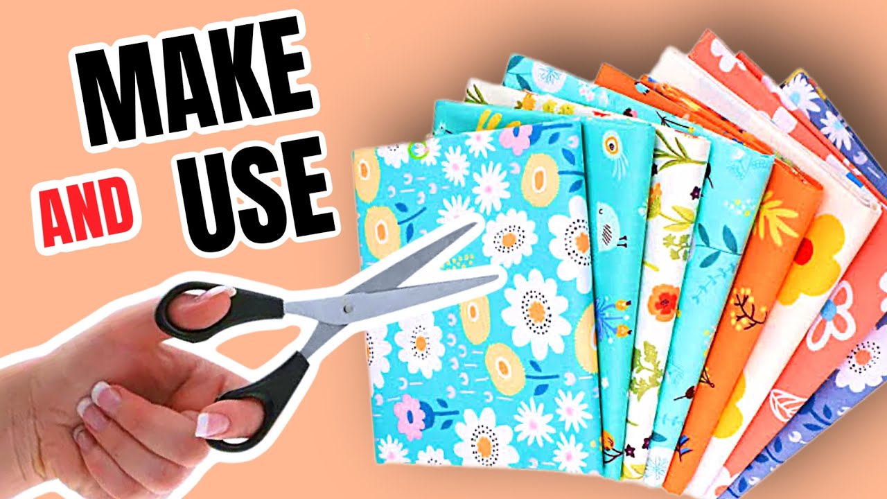 2 EASY and USEFUL Ideas to MAKE and USE SEWING PROJECTS YouTube