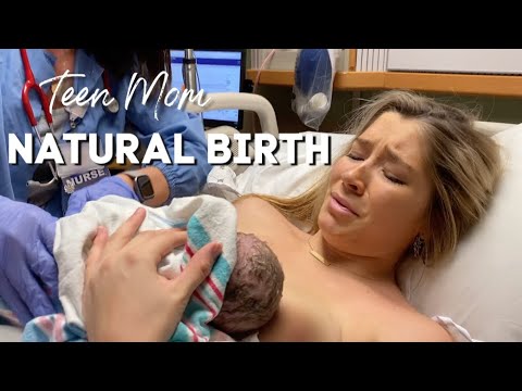 teen-mom-natural-birth-vlog-//-the-birth-of-my-second-daughter