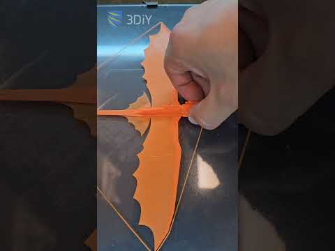 🪁 Напечатали летающего дракона на 3D принтере Bizon 3 | 3D printed Dragon Flight Test #shorts