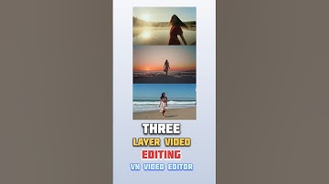 3 Layer Video Editing Vn App || Vn Video Editor || #shorts #vn