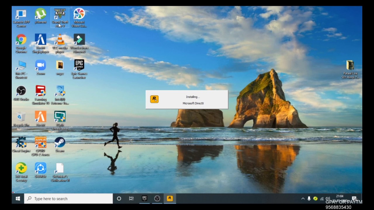 How To Install GTA 5 Offline By Steam Or Pirated Version To Epic Games