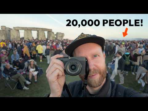 Trying Street Photography in a Crazy Crowd