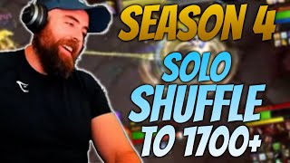 Arms Warrior Solo Shuffle to 1700+ (S4 Begins!) - WoW Dragonflight 10.2.6 PvP