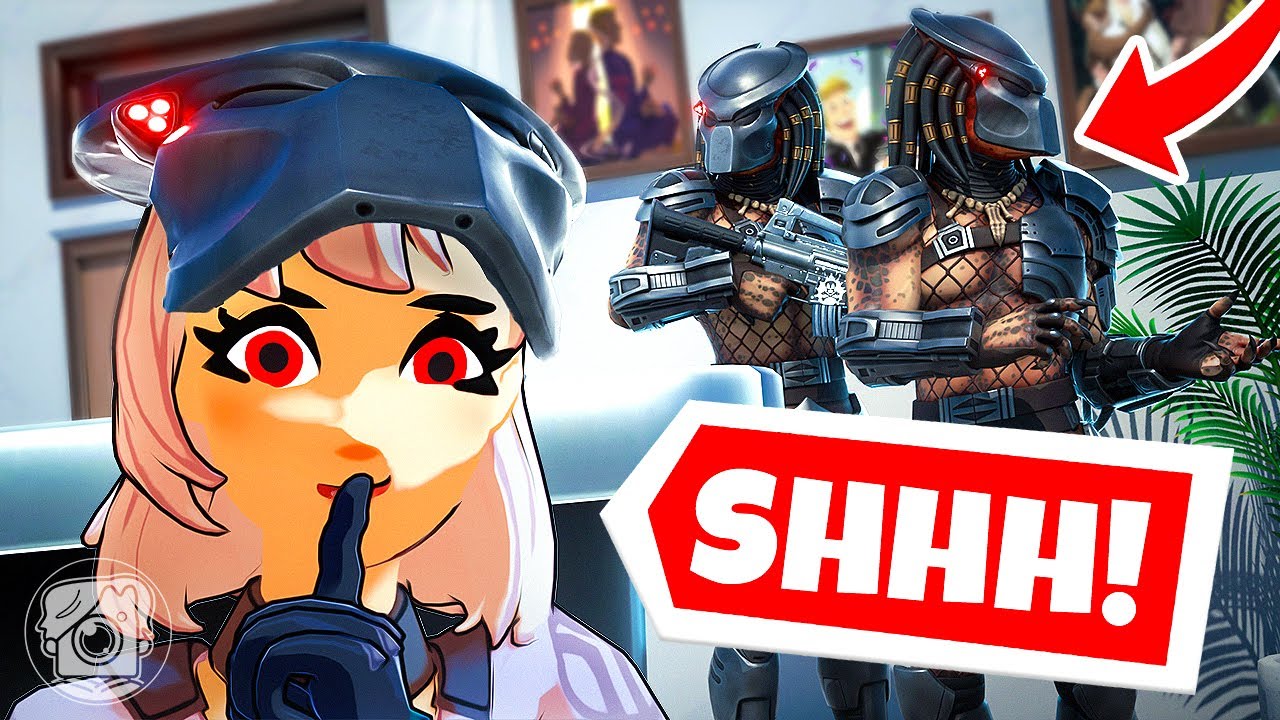 EXTREME PREDATOR Hide & Seek! (Fortnite Challenge)