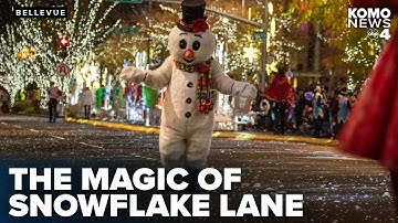 The magic of Snowflake Lane, Bellevue