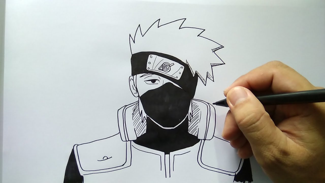 Cara Membuat Gambar Kartun Naruto Seribu Animasi