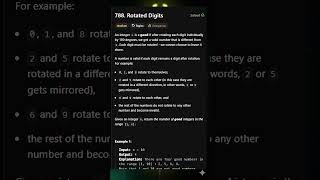 90% of People Misread This Problem | LeetCode 788  #leetcode #coding #codinginterviews  #dsa