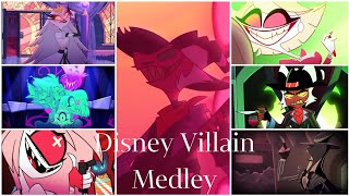 Hazbin hotel/Helluva boss AMV - Disney Villain Medley
