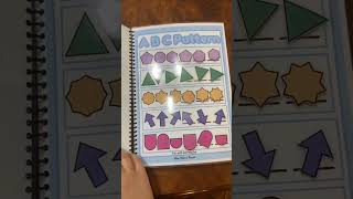 Pattern booklet #educationalactivities #funwithlearning #kidslearning ##teacherideas