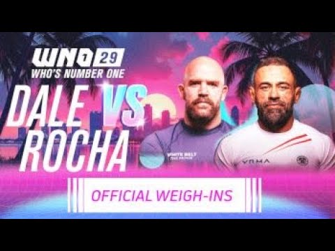 貴重!WCWガルーブ風 PNニュース TRC The OFFICIAL Weigh-Ins For WNO 29: Vagner Rocha vs Kit Dale