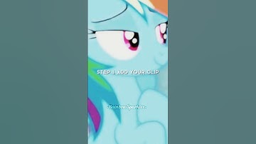 Mlp || Rainbow Dash || Edit 😒🌈✨️