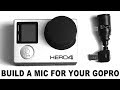 How to Build an External Vlogging Microphone for a GoPro Hero 4 Action Camera