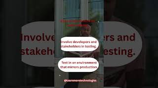 Master Software Testing: Expert QA Tips to Boost Efficiency | Learn More Technologies, Bangalore