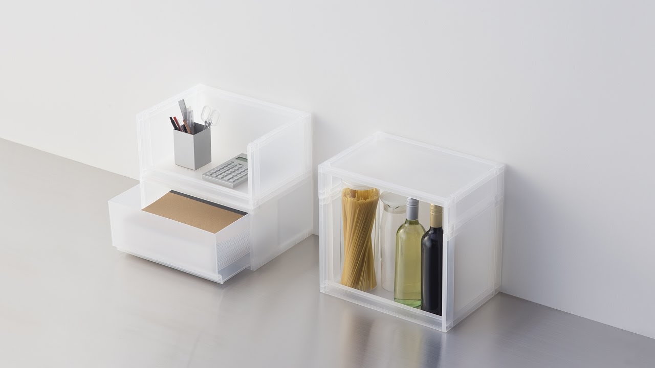 MUJI無印良品: Compact Life（ ポリプロピレン収納│Polypropylene storage）