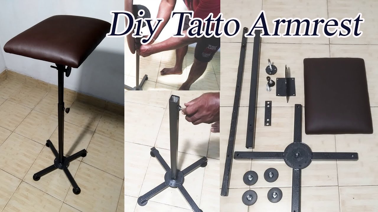 DIY tattoo armrest