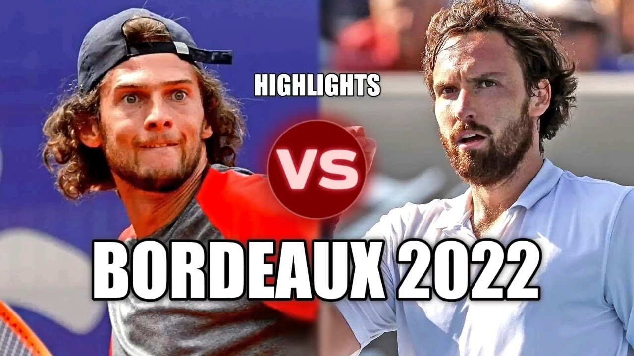 Ernests Gulbis vs Pedro Sousa BORDEAUX Q 2022 Highlights