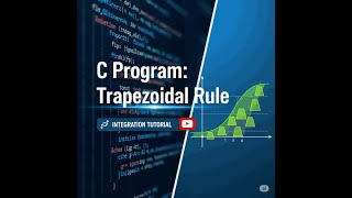 TRAPEZOIDAL RULE WITH EXAMPLE | C Program for Trapezoidal Rule with explanation| Part1