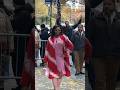 Taraji Henson wears a colorful outfit in NYC!  #tarajiphenson