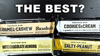 Best Protein Bar of ALL TIME? | Barebells Protein Bar Review | 4 Flavors