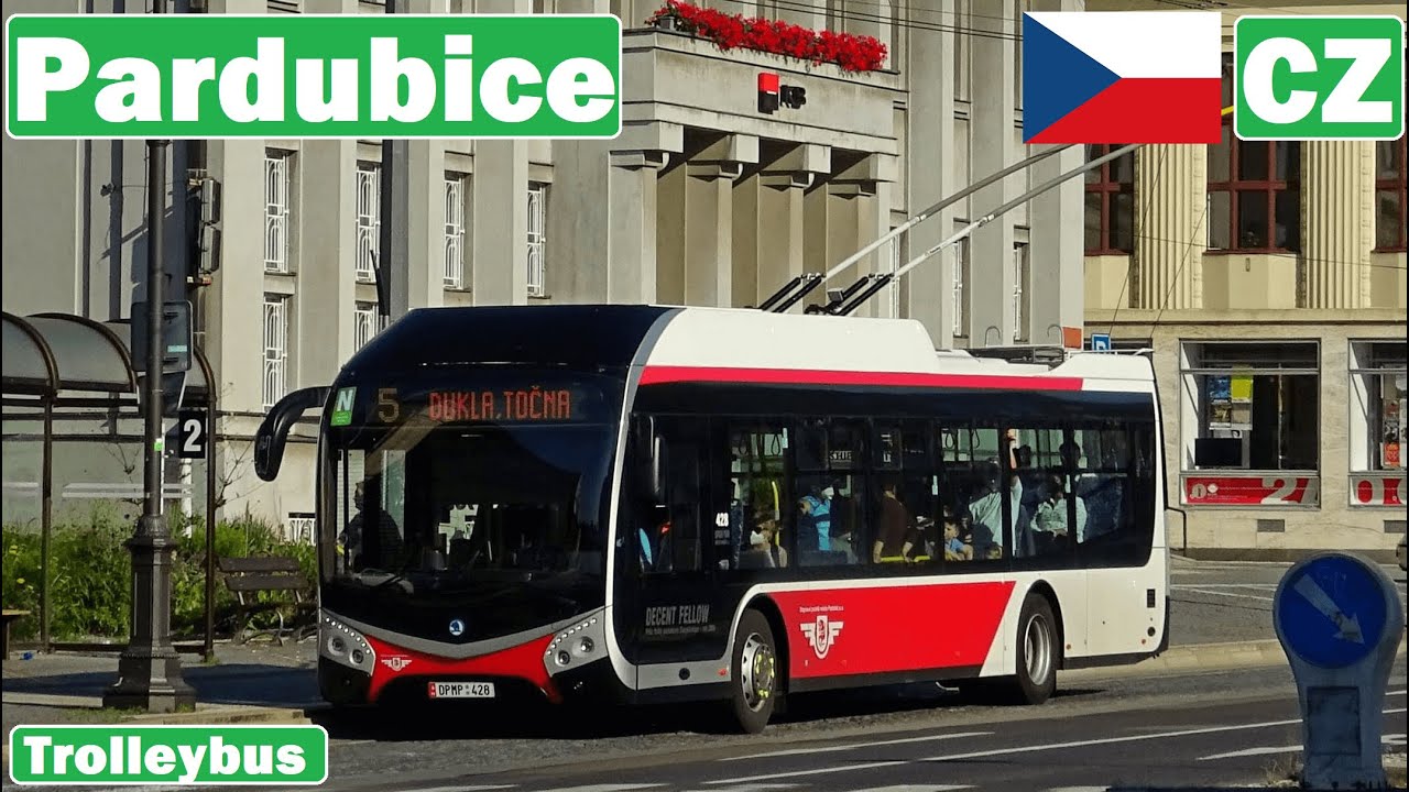 🇨🇿 PARDUBICE TROLLEYBUS | Trolejbusy v Pardubicích 2018