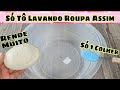 Só Misturar 1 Colher de Sabão em Pó e 1 Sabonete no Liquidificador  Tá Pronto! Lava Roupa Perfumado