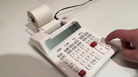 Canon P23-DHV G Printing 12-digit Calculator