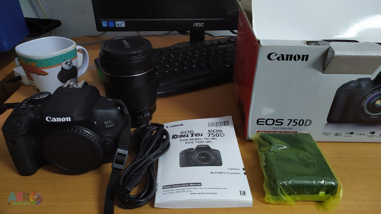 Dslr Camera Canon 750d Price In Bangladesh Unboxing Canon Eos 750d Lensa 18 135mm Youtube