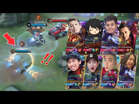 JOHNSON KEMAZ ILANG!! Ft. Noobqueen, Fox, Donkey, Oura, RRQ Xin - JOHNSON KEMAZ ILANG!! Ft. Noobqueen, Fox, Donkey, Oura, RRQ Xin