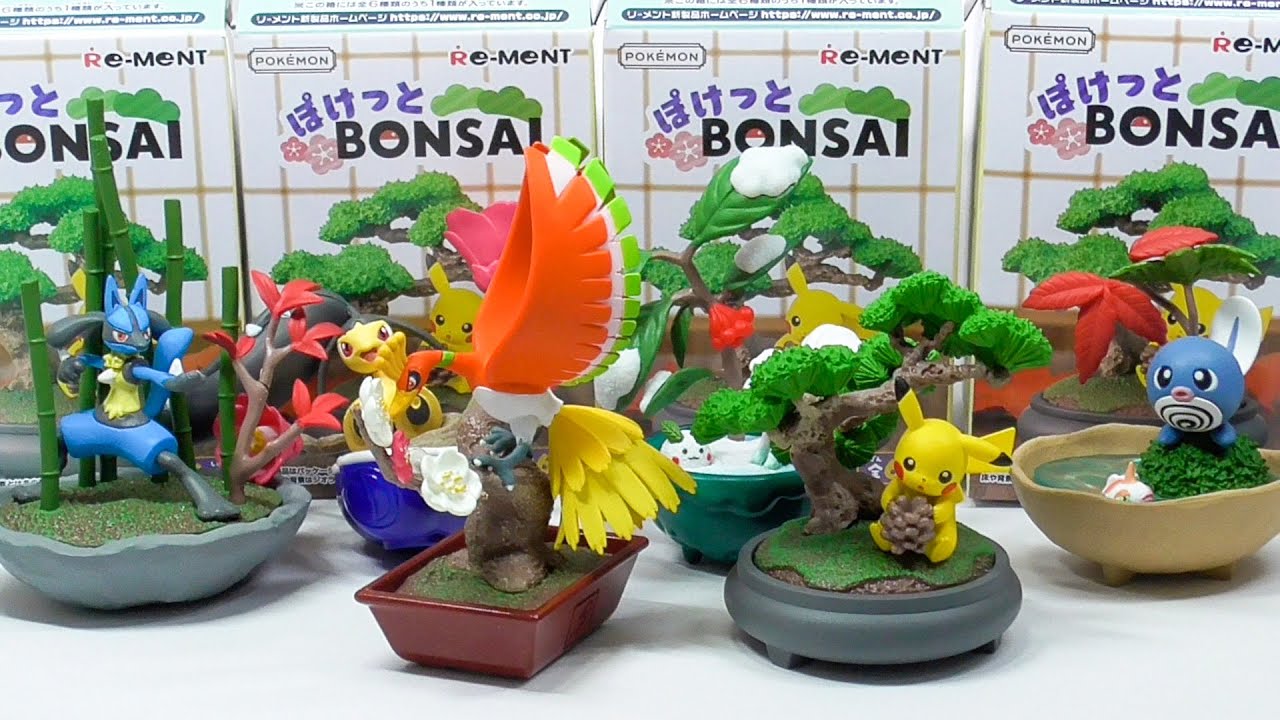 ポケットモンスター ぽけっとBONSAI 全6種 Pokemon Poketto BONSAI