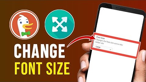How to Change Font Size on Duckduckgo for Beginners (2025) || Tech Insights