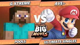 Lmbm 2023 - G-Xtreme Steve Vs Ave Mario Ssbu Ultimate Tournament