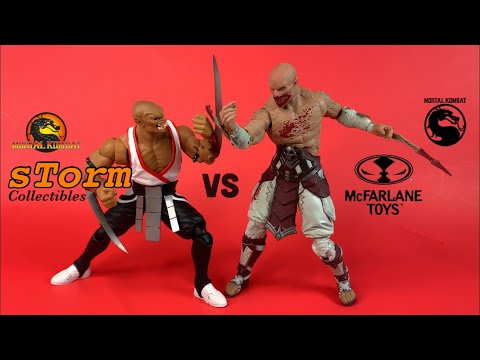 MORTAL KOMBAT Baraka Storm collectibles vs McFarlane 7” action