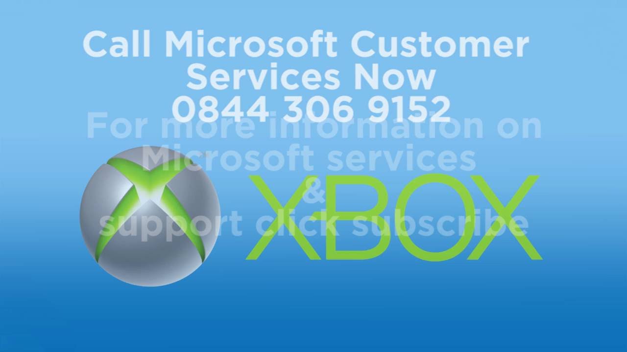 Microsoft XBOX Customer Service YouTube