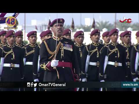 تسجيل حفل يوم الحرس السلطاني العماني وتخريج دفعة جديدة من الجنود المستجدين