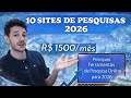 10 SITES DE PESQUISAS REMUNERADAS PARA USAR JUNTAS ( atualizado ) / Renda extra para iniciantes