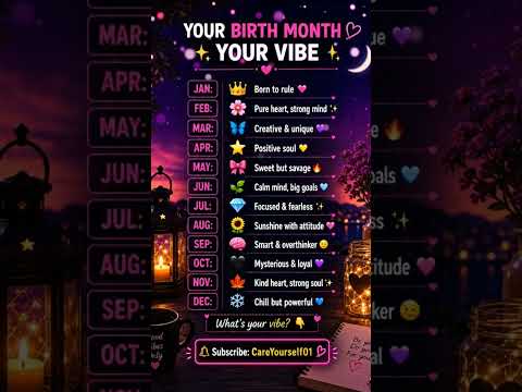 according to your birthday month 🤣🤣🎉 #youtubeshort