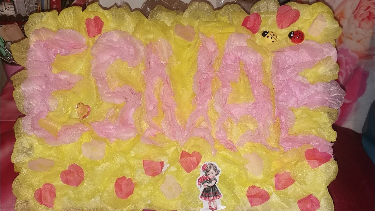 A Perfectly Imperfect Video, of a Perfectly Imperfect Handcrafted Gift Box Using Faux Petals 💛🌸💛