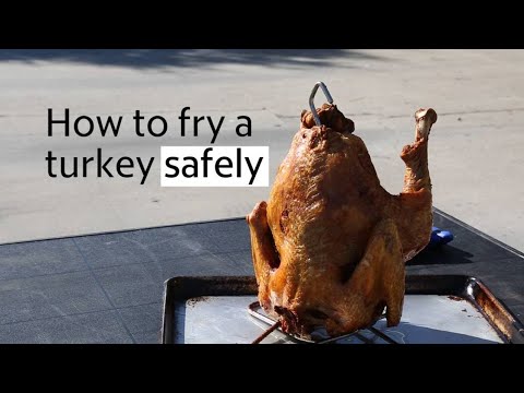 Frying turkeys: how to do it safely
