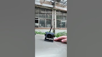 INSEETECH 1080P Solar Wireless Backup Camera – 1-Min Magnetic Installation Demo