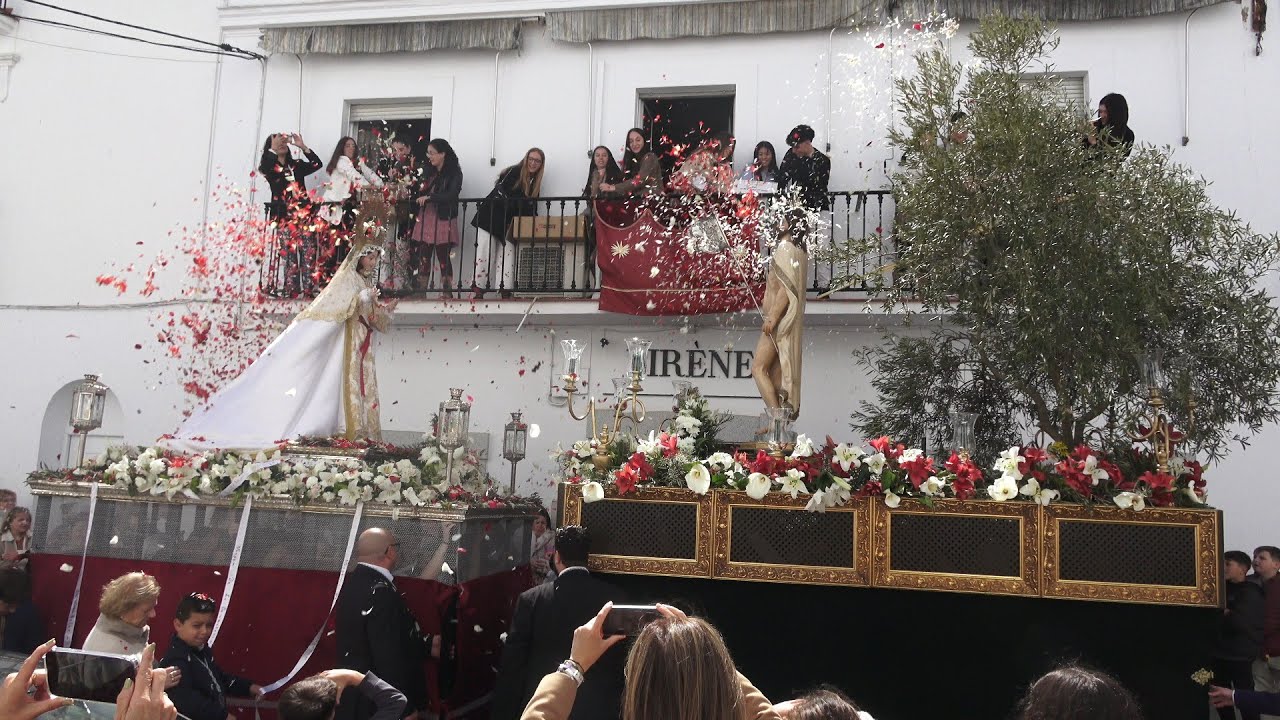 CRISTO RESUCITADO Y VIRGEN DE LA CANDELARIA 2025  LOS SANTOS DE MAIMONA