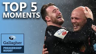 Silky Sopoaga 💉 Exeter's Double 🏆 & More! | FINAL Top 5 Moments | Gallagher Premiership Rugby