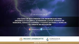 22 De Octubre De 2021 800H Óstico Del Tiempo