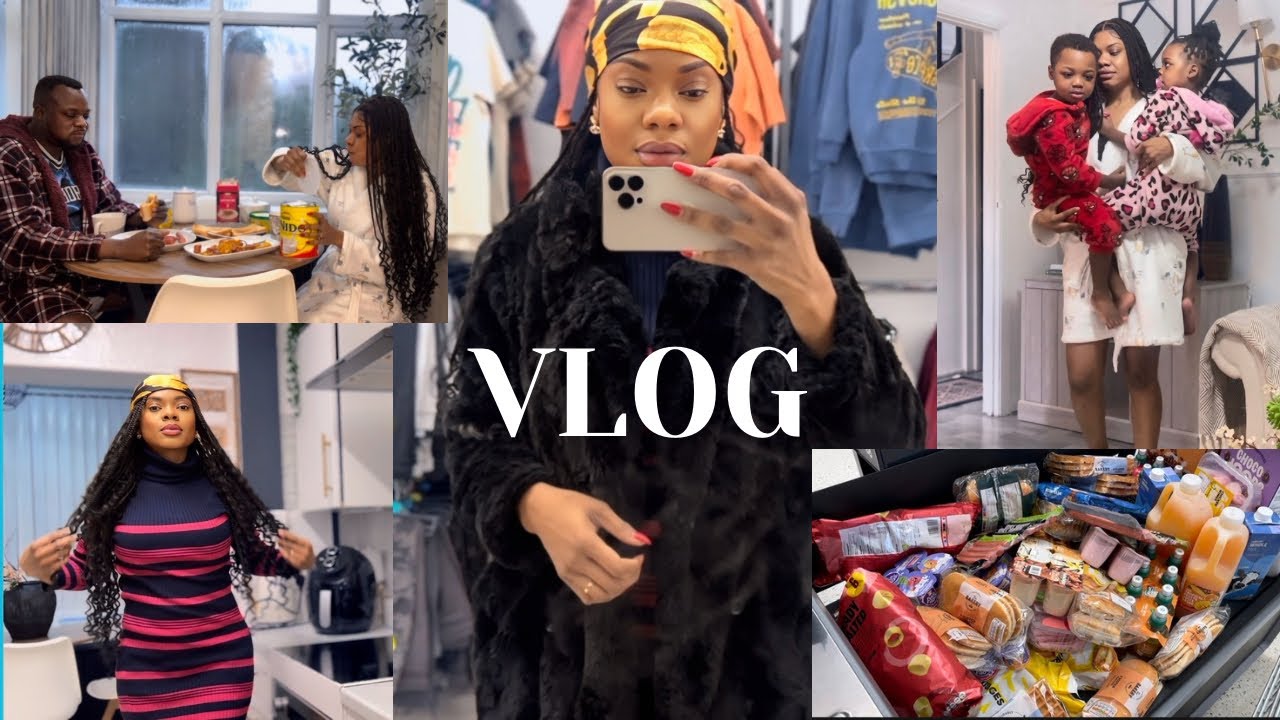 12H VLOG/ Routine En Famille DU Matin Jusqu’au Au Soir | Vie De Maman | Recette Jellof Rice trop Yum
