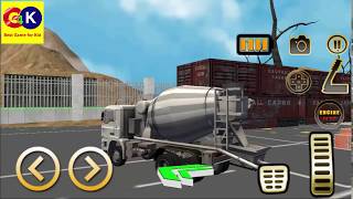 Truck Transport Raw Material ♣ Android GamePlay ♣ Game for Kid 720p screenshot 5