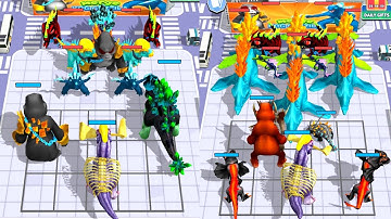 Merge Master Dinosaur Battle  - Kong Vs Godzilla, Gameplay Walkthrough