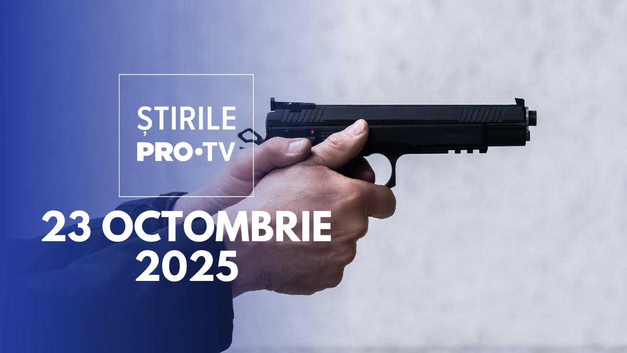 Știrile PRO TV - 23 Octombrie 2025 | Împușcați mortal în mașină