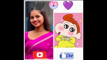 💜or🖤 NRFM vs shinchan DD beauty world subscribe like share comment for more video ❤️❤️