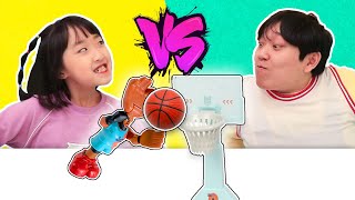 실내에서도 할 수 있는 농구 보드게임! Play Indoor Basketball Game with us! - 슈슈토이 Shushu ToysReview