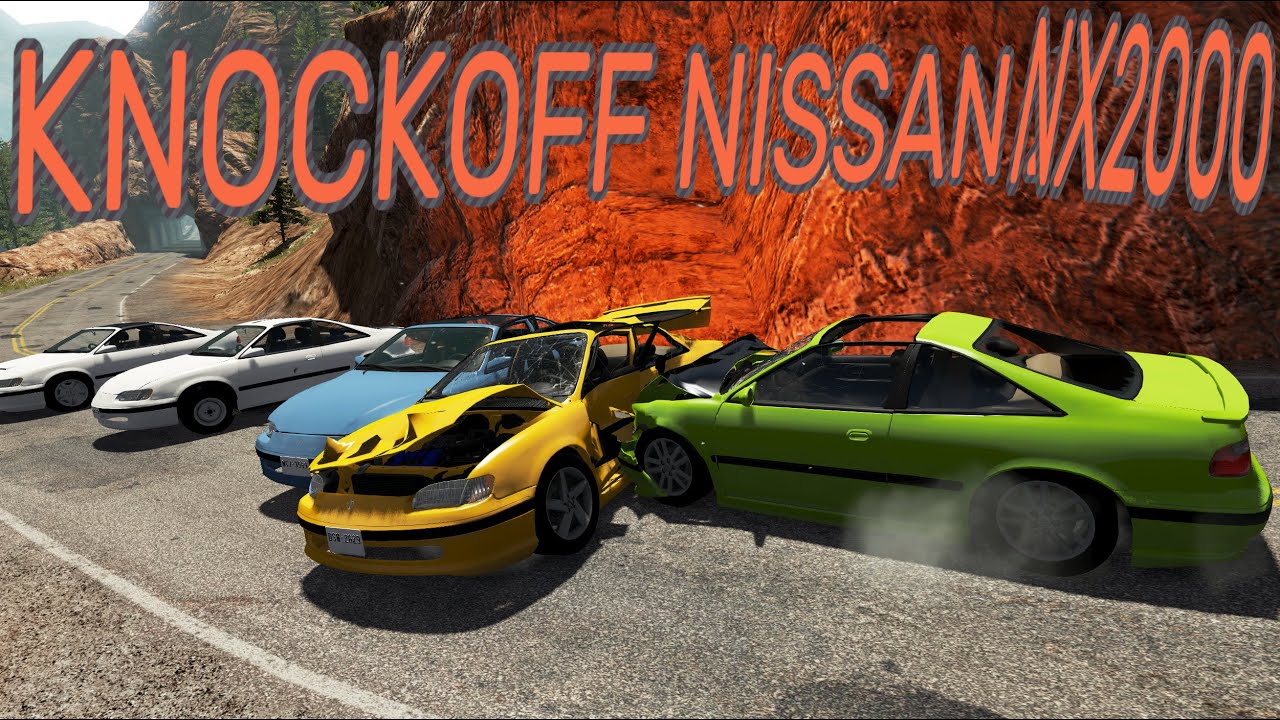 Подделка Nissan NX2000 - BeamNG.drive - Ibishu 200NX