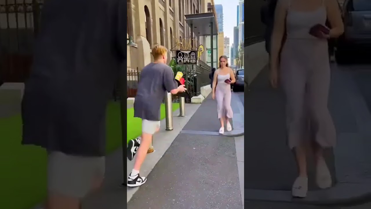 Cute McDonald's Prank Went Wrong 